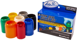Motion Pro Fork Seal Bullet Set of 8, motorcycle fork seals with precise fit, shown in a close-up image of the tools.