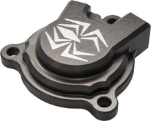 Load image into Gallery viewer, Rekluse slave cylinder assembly for motorcycle brakes, showing metal components and hydraulic connections.
