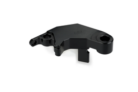 Black PUIG lever adapter clutch for motorcycle, showing the sleek, durable lever with mounting hardware.