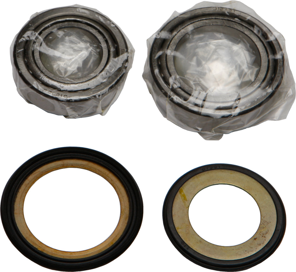 All Balls steering bearing and seal kit 22-2038 with metal and rubber components for vehicle steering systems.