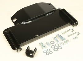 Warn Provantage Center Plow Mounting Kit 620-94644, metal brackets and mounting hardware for snow plow installation.