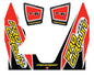 T 6 Wrap/End Cap Decal Yz450f Replacement Muffler Stickers