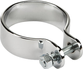 HardDrive universal exhaust end clamps, 1 3/4 inch size, shown in the image, designed for securing exhaust system ends.