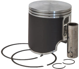 Vertex cast piston kit for gas engines, includes piston components with 71.95mm bore and standard size, detailed view of parts.