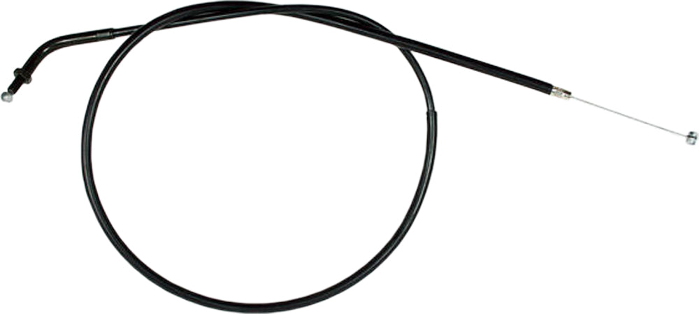 Motion Pro black vinyl choke cable 70-2259 for motorcycle throttle and control lines, featuring durable construction and flexible design.