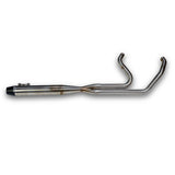 Sawicki Speed Shop - Intmdtr M8 Flt Full Brushed Ss W/Black End Cap - 930-02608