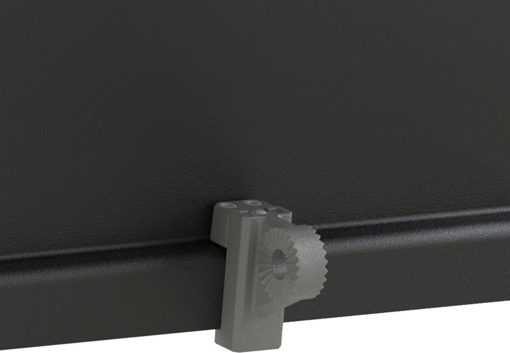 ATV-TEK Clearview/Elite Series Pro Fit Mount bracket for ATV accessories, shown in black with mounting hardware.