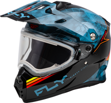 Load image into Gallery viewer, Trekker Cw Conceal Helmet Elec Shld Slate/Black/Red Xs
