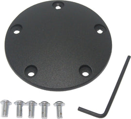 HardDrive wrinkle black engine point cover for 1999-2017 Twin Cam motorcycles, part 820-51905, with textured black finish.