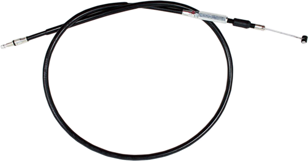 Motion Pro black vinyl clutch cable 70-2339 for motorcycle hydraulic control lines, showing the cable with black vinyl coating.