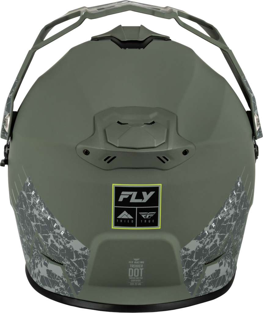 Fly Trekker Granite Helmet Matte Sage/Grey Lg