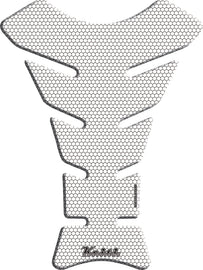 Keiti clear honeycomb tank pad decal with graphic design, featuring a transparent protective layer and detailed honeycomb pattern.