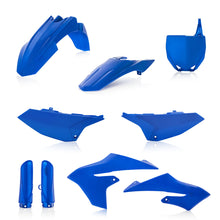 Load image into Gallery viewer, Acerbis full plastic kit in blue, including various motorcycle fairings and panels, designed for off-road or motocross bikes.
