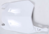 Polisport Plastics Front Number Plate White 64-6632