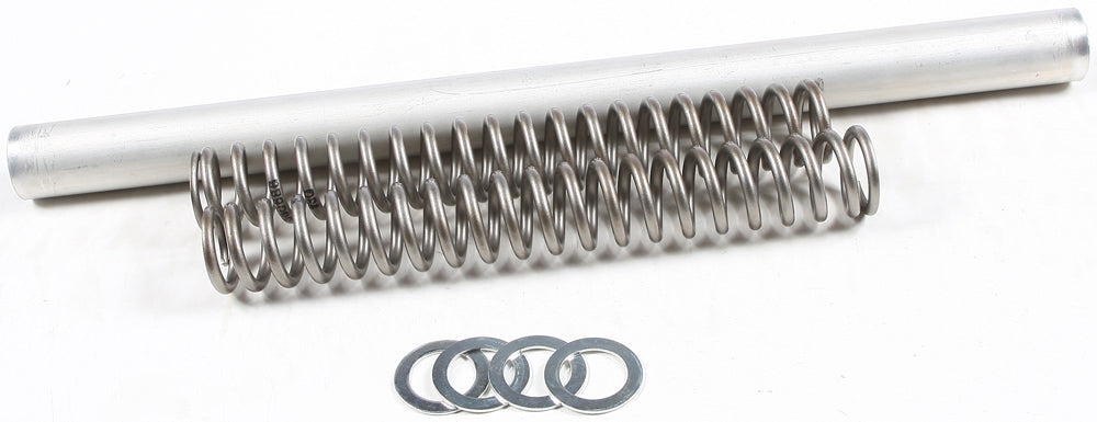 Race Tech suspension fork spring, 1.30kg, model 200-3625130, showing the shiny metal coil and spring details.
