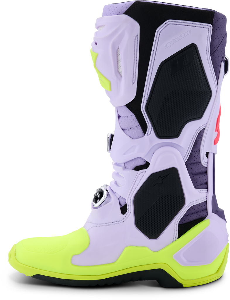 Tech 10 Supervented Purp/Ylw Fluo/Diva Pink 12