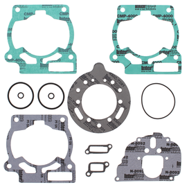 Vertex Top End Gaskets 681-0304, set of engine gaskets and seals, with detailed metallic and rubber components visible in the image.