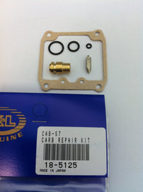 K&L Carb Repair Kit for intake and fuel system, featuring various components for carburetor maintenance and repair.