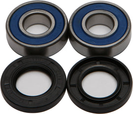 All Balls front and rear wheel bearing and seal kit 22-51210, drive type, includes bearings and seals for motorcycle wheels.