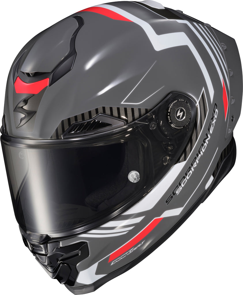 Apex Exo Warp Full Face Helmet Atarax Grey/White Md