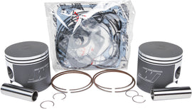 Wiseco standard bore S/M piston kit with dual rings, engine components for motorcycle or small engine repair.