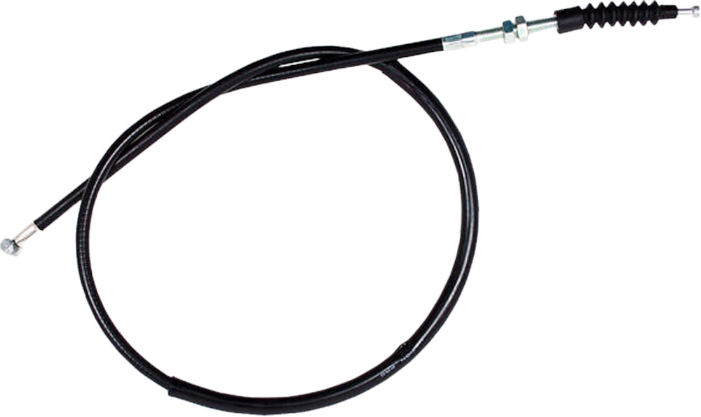 Motion Pro black vinyl clutch cable 70-3073 for motorcycle control lines, showing the durable cable with black vinyl coating.