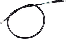 Load image into Gallery viewer, Motion Pro black vinyl clutch cable 70-3073 for motorcycle control lines, showing the durable cable with black vinyl coating.