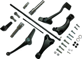 HardDrive Forward Control Kit Black XL for Harley Davidson 2014-2020, drive system component with mounting hardware