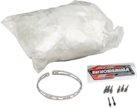 Yoshimura exhaust muffler repack kit At2 Premium, designed for motorcycle exhaust systems, shown in the image.