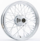 HardDrive - Fr 40-Spk Sd Chrome 16x3.5 Flst-Hub 3/4