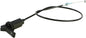 SP1 choke cable S-D 12-2156 for hydraulic control lines, black cable with metal fittings, designed for engine or equipment control
