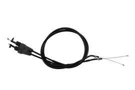 All Balls throttle cable 24-51261 for hydraulic control lines, showing a black cable with connectors on each end.