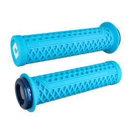 ODI Grips ATV Vans V2.1 light blue and blue 135mm handlebar grips with textured surface for better grip and control