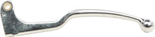 Load image into Gallery viewer, Silver Fire Power clutch lever for motorcycles, showing a close-up of the sleek, curved lever with mounting hardware.