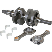 Load image into Gallery viewer, Hot Rods engine crankshaft and rods kit with metal components, high-performance automotive parts for engine rebuilding.
