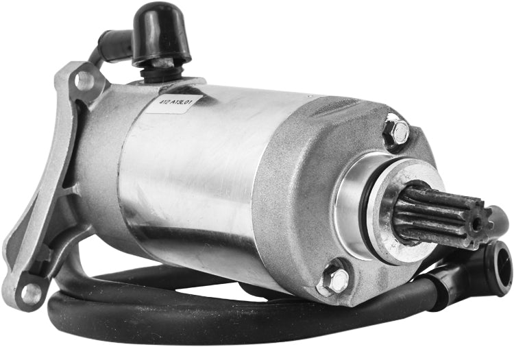 Fire Power starter motor for Yamaha 26-1508, showcasing the compact starter with electrical connections and mounting components.