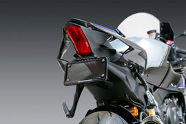 Yoshimura Fender Eliminator V2 Kit for Yamaha 961-9243 mounted on motorcycle body with sleek design and compact fit.