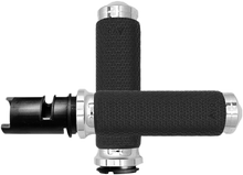 Charger l'image dans la galerie, Memory Foam Medium Chrome Twist Grip