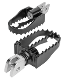 Burly Brand - Mx Style Foot Pegs Tri Pr Black - 750-05862
