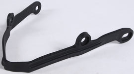 Acerbis black drive chain slider for motorcycles, part number 20815-20001, showing close-up of the durable plastic component.