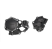 Load image into Gallery viewer, Acerbis X-Power Kit Hon Black body panel for motorcycle, featuring sleek black finish and brand logo details.