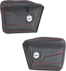 Red Pro Armor Talon Stock Dr storage bag for luggage, featuring durable fabric and secure zipper closure.