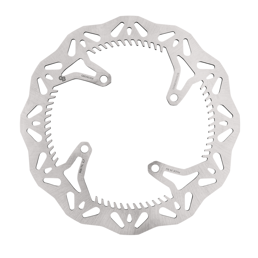 GBRAKES Skw 270 O/S brake rotor for vehicles, showing a silver brake disc with vented design and mounting holes.