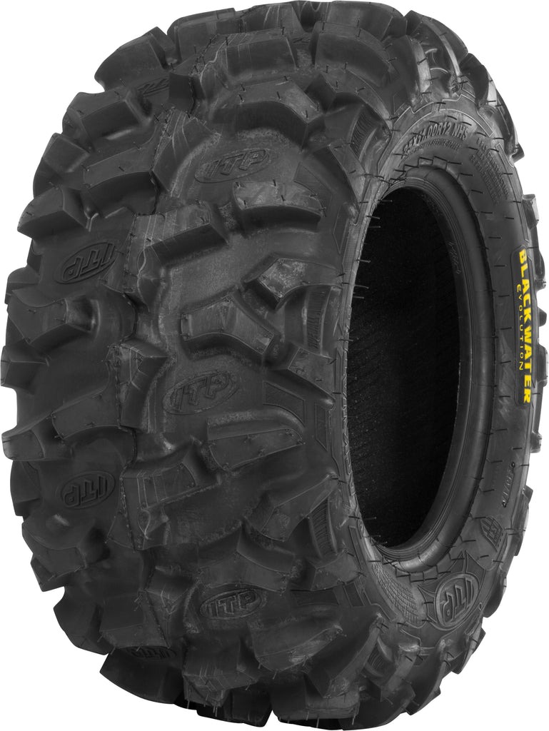 ITP Blackwater Evo rear 26x11R12 street tire with radial construction and LR14 load rating, designed for off-road and street use