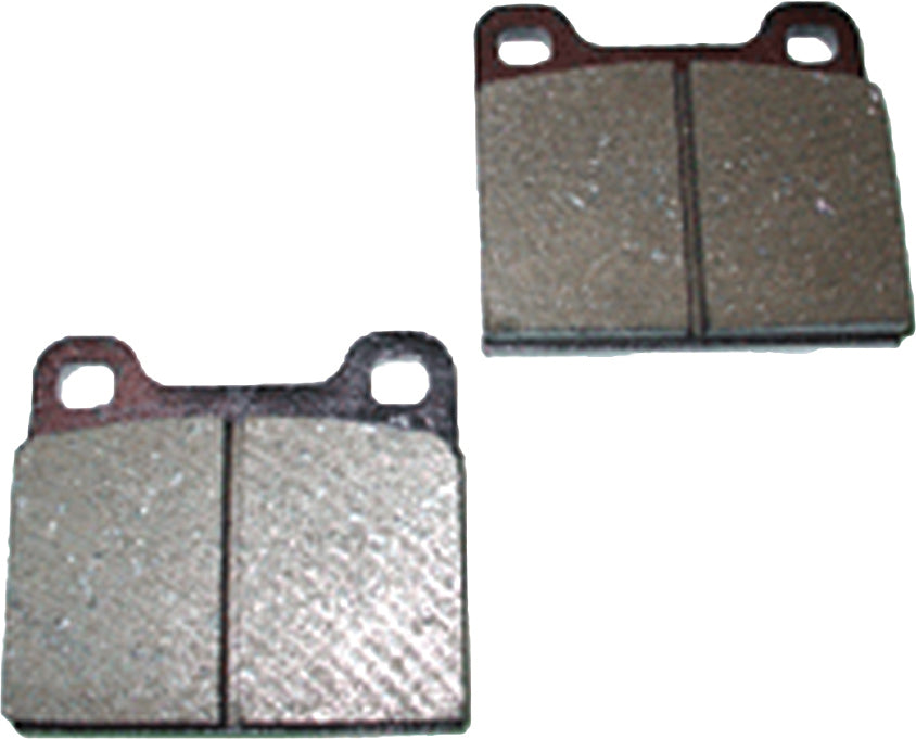 SP1 brake pads S-D pair 40-0305 showing the brake pad set with metal backing plates and friction material for automotive braking.