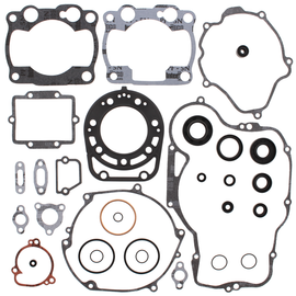 Vertex complete gasket set with oil seals, featuring various gaskets and seals for engine sealing and repair.