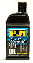 Load image into Gallery viewer, PJ1 Products Fork Tuner Oil 15W, 0.5L bottle, featuring the yellow and black packaging for motorcycle fork maintenance.