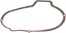 Load image into Gallery viewer, James Gasket primary cover gasket XL paper with bead, .030 inch thickness, shown in a set of five gaskets for engine sealing.
