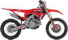 Load image into Gallery viewer, DCOR Honda HRC CRF 450 wheel or component kit in white, with visible parts and branding details.