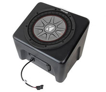 Load image into Gallery viewer, SSV Works underseat 10-inch subwoofer for Ranger 1000 Ride Command, compact audio system mounted beneath seat.